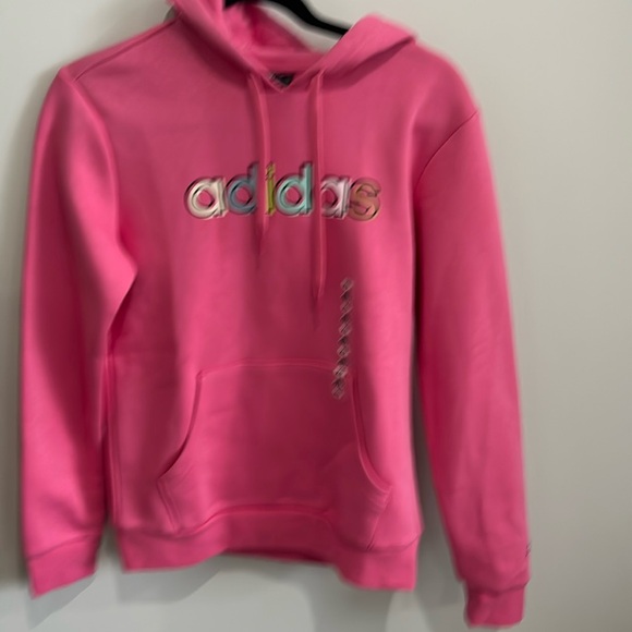 Adidas women’s logo xs sweatshirt new with tag - Picture 1 of 6